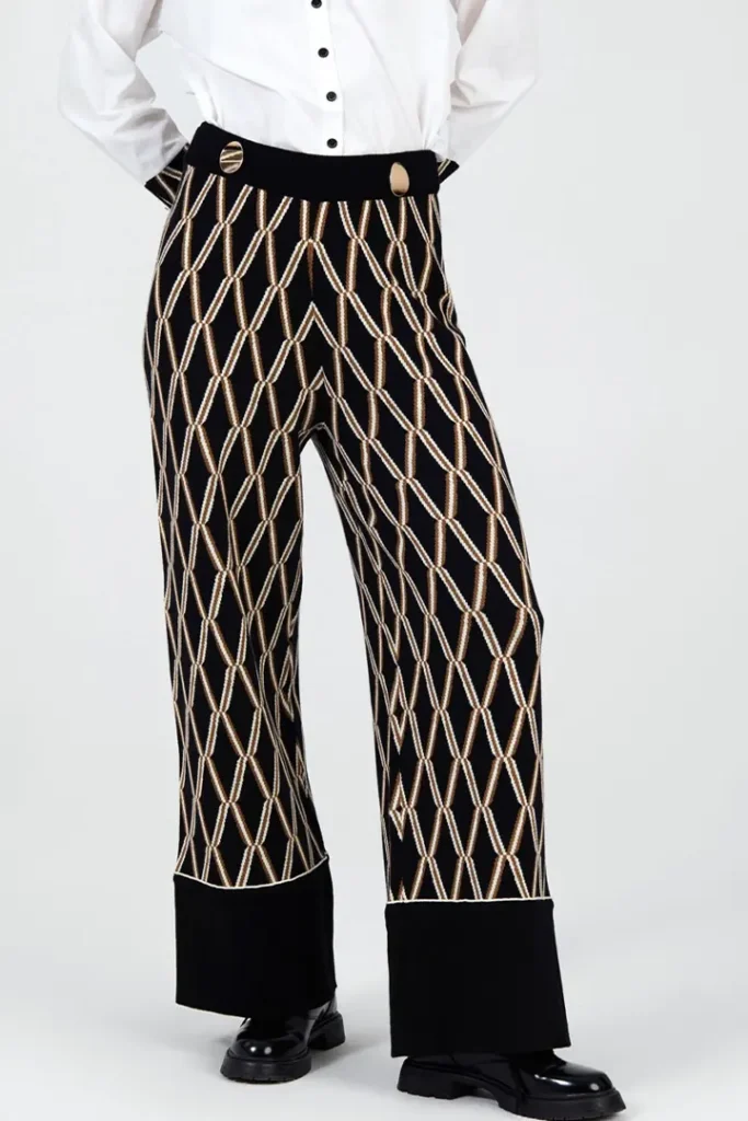 Pantalón jackard Skatie