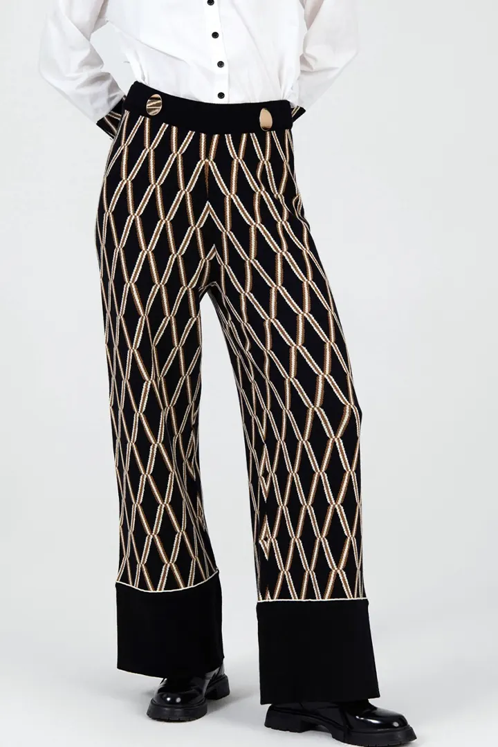 Pantalón jackard Skatie